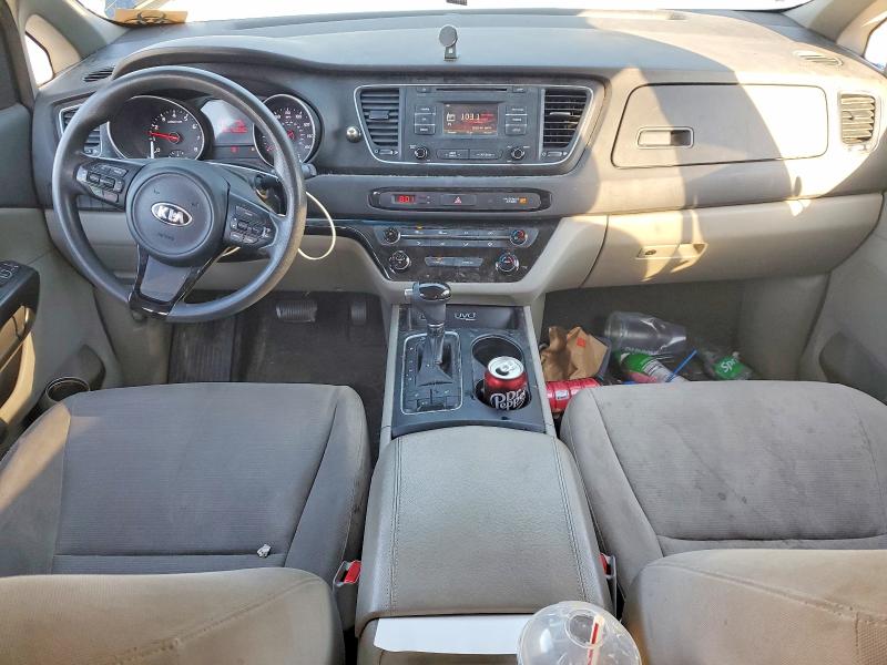 2015 Kia SEDONA VIN KNDMB5C10F6065482 COPART salvage auction — REAR END, Salvage Title, sold $175 on 2026-07-23 (photo 8)