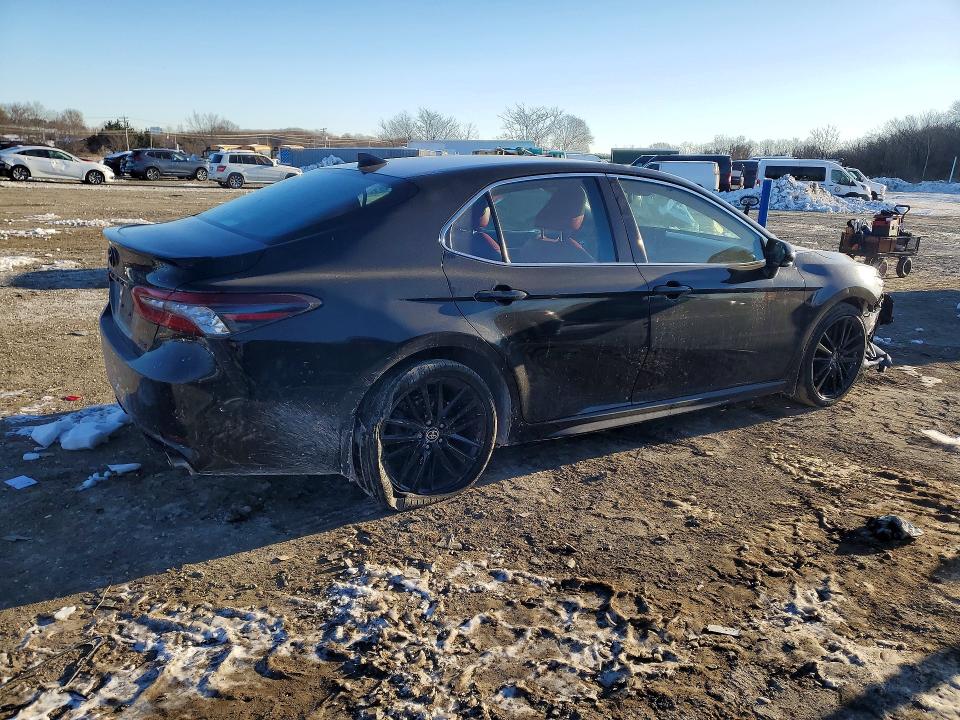 2022 Toyota Camry VIN 4T1K61AK9NU707333 COPART salvage auction — FRONT END, Md - Cert Of Salvage > 75% Damage, sold $8,400 on 2026-07-02 (photo 3)