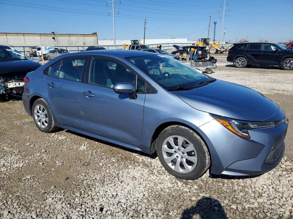 2022 Toyota Corolla VIN 5YFEPMAE6NP330256 COPART salvage auction — FRONT END, Oh - Cert Of Title-Salvage, sold $4,850 on 2026-07-31 (photo 4)