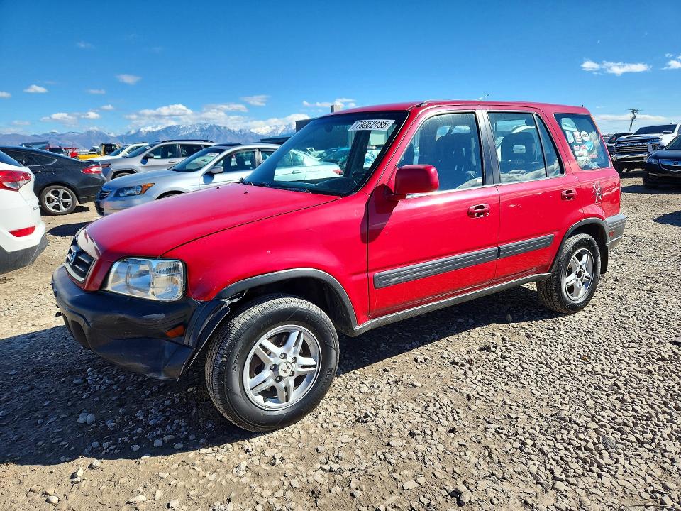 2001 Honda Cr-v VIN JHLRD18611C043159 COPART salvage auction — FRONT END, Ut - Salvage Certificate, sold $150 on 2026-07-17 (photo 1)