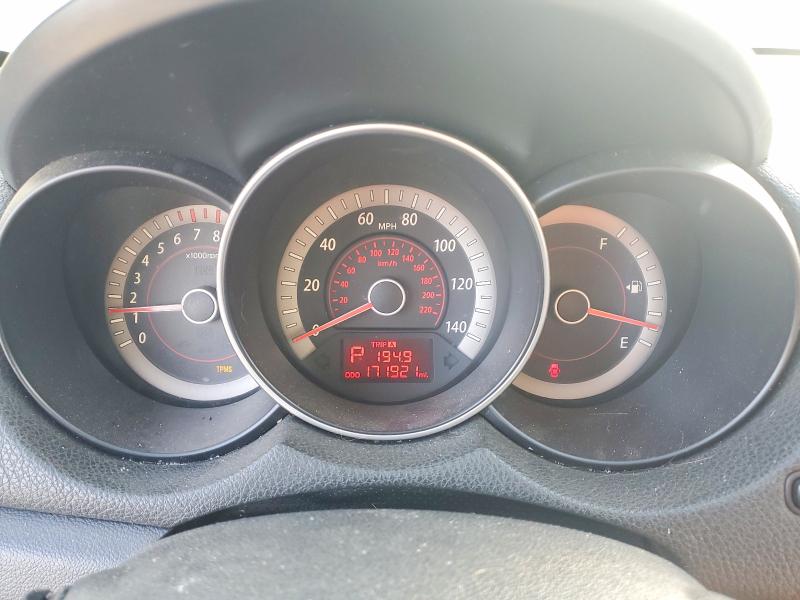2010 Kia Forte VIN KNAFU4A2XA5162726 COPART salvage auction — FRONT END, Ca - Salvage Certificate, sold $325 on 2026-07-06 (photo 9)