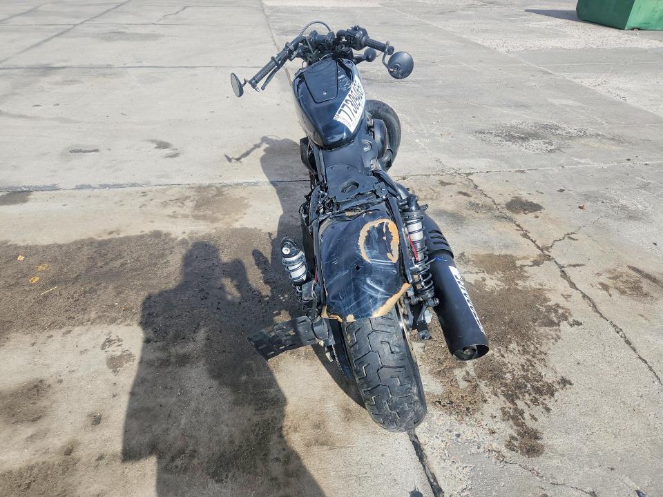 2022 Harley-davidson Nightster VIN 1HD1ZH118NB309418 COPART salvage auction — ROLLOVER, Co - Public - Salvage Title, sold $450 on 2026-07-20 (photo 4)