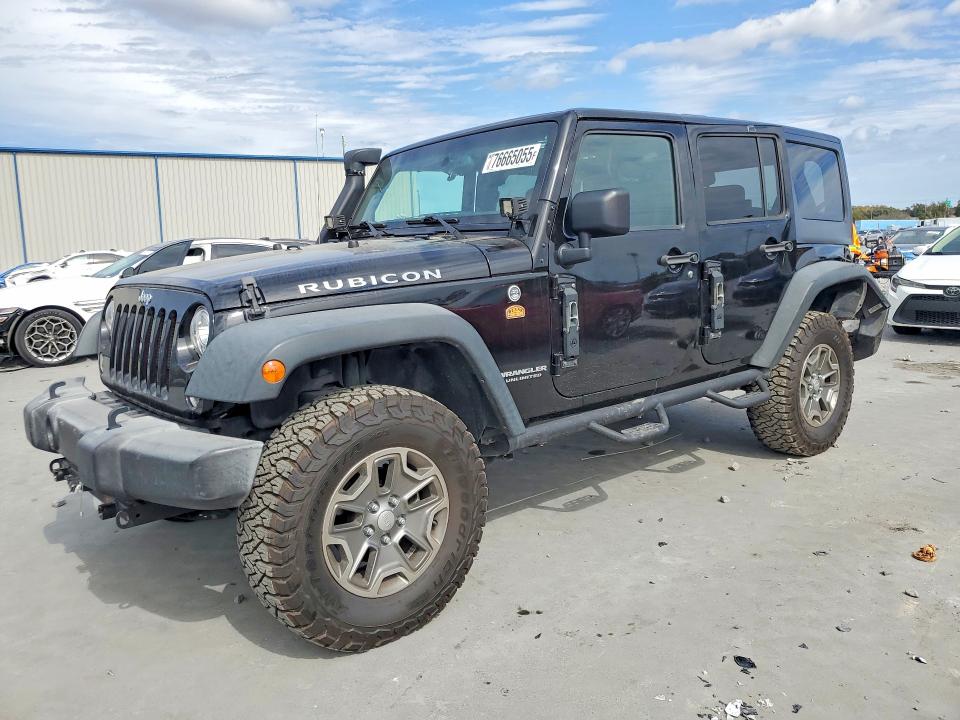 2017 Jeep Wrangler / VIN 1C4BJWFG8HL726051 COPART salvage auction — REAR END, Salvage Title, sold $7,200 on 2026-07-29 (photo 1)