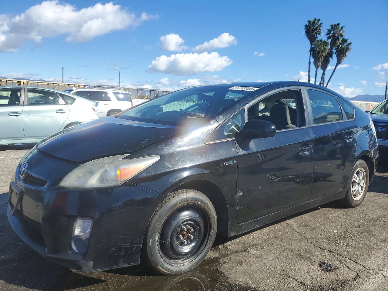 2010 Toyota Prius VIN JTDKN3DU7A0198585 COPART salvage auction — Side, CA - SALVAGE CERTIFICATE, sold $475 on 2026-07-10 (photo 1)