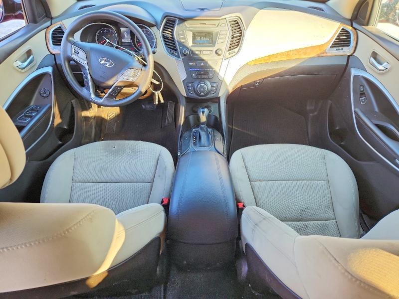 2015 Hyundai Santa fe VIN 5XYZU3LB7FG297961 COPART salvage auction — BURN, MI - CERTIFICATE OF TITLE, sold $925 on 2026-07-09 (photo 8)