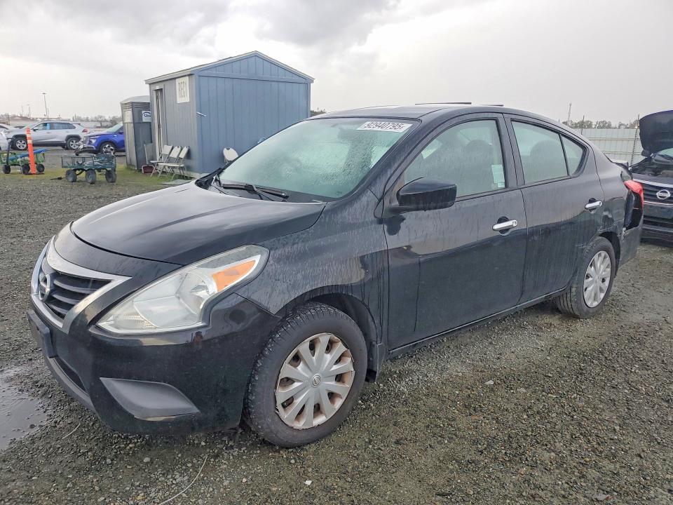 2016 Nissan Versa VIN 3N1CN7AP9GL857243 COPART salvage auction — REAR END, Ca - Salvage Certificate, sold $850 on 2026-07-09 (photo 1)