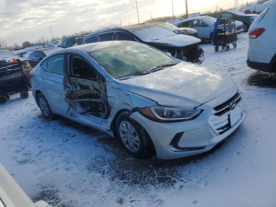 2018 Hyundai Elantra VIN KMHD74LF8JU567051 COPART salvage auction — SIDE, Oh - Cert Of Title-Salvage, sold $1,900 on 2026-07-21 (photo 4)