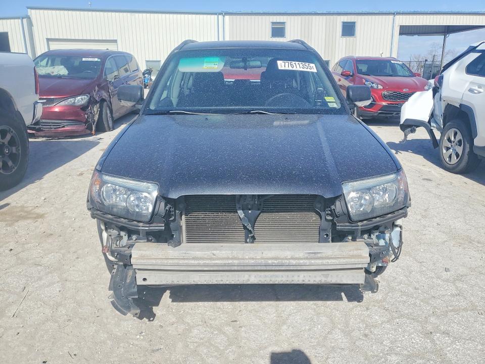 2008 Subaru Forester VIN JF1SG66658H731030 COPART salvage auction — FRONT END, Mo - Salvage Certificate Of Title, sold $525 on 2026-07-09 (photo 5)