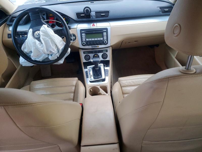2008 Volkswagen Passat VIN WVWDU73CX8E165864 COPART salvage auction — FRONT END, Ma - Cert Of Title-Reconstrctd Coll, sold $450 on 2026-07-29 (photo 8)