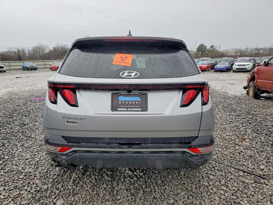 2024 Hyundai Tucson VIN KM8JB3DE1RU275366 COPART salvage auction — ROOF, Al - Cert Of Title-Salvage Title, sold $2,250 on 2026-07-14 (photo 6)