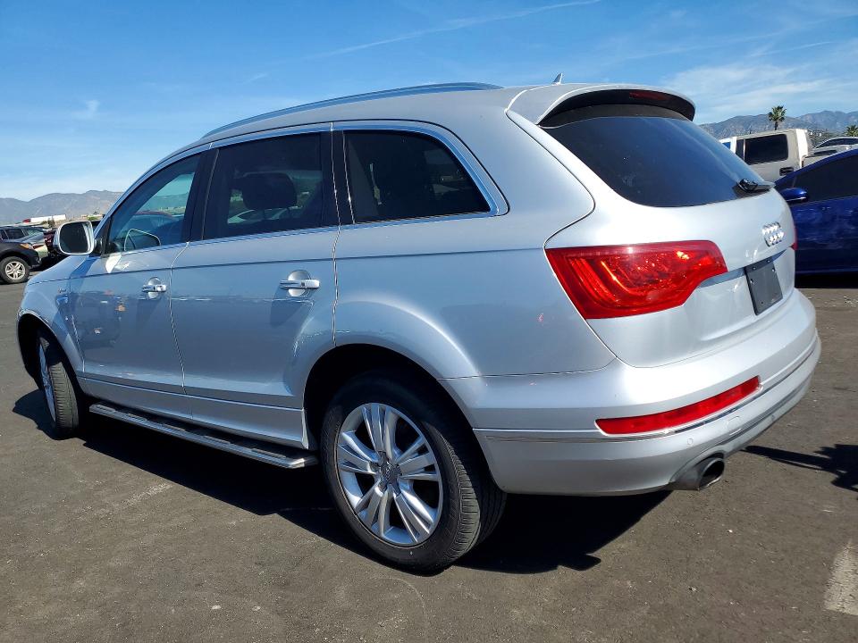 2013 Audi Q7 VIN WA1DGAFEXDD008699 COPART salvage auction — MINOR DENT/SCRATCHES, Mt - Dis/Dlr/Exp Only Clean Title, sold $1,650 on 2026-07-08 (photo 2)