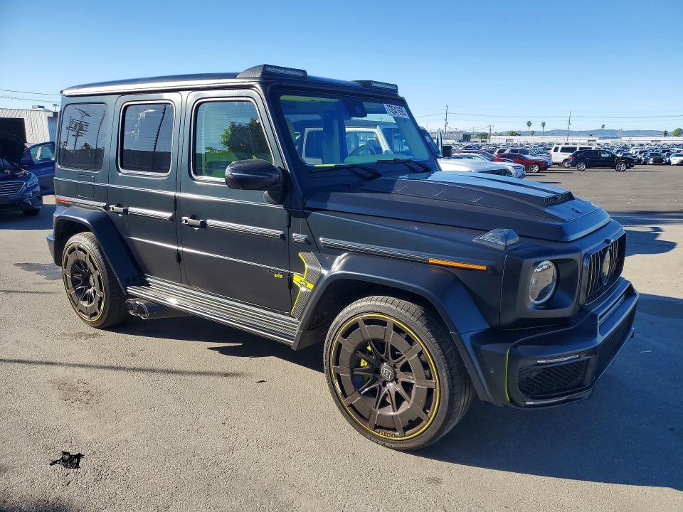 2020 Mercedes-benz G-klasse VIN WDCYC7HJ5LX336698 COPART salvage auction — REAR END, Salvage Title, sold $65,000 on 2026-07-23 (photo 4)
