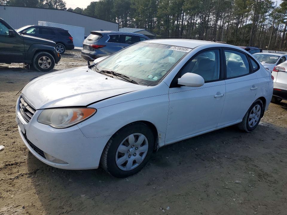 2008 Hyundai Elantra VIN KMHDU46D78U581617 COPART salvage auction — FRONT END, Md - Cert Of Salvage > 75% Damage, sold $450 on 2026-07-14 (photo 1)