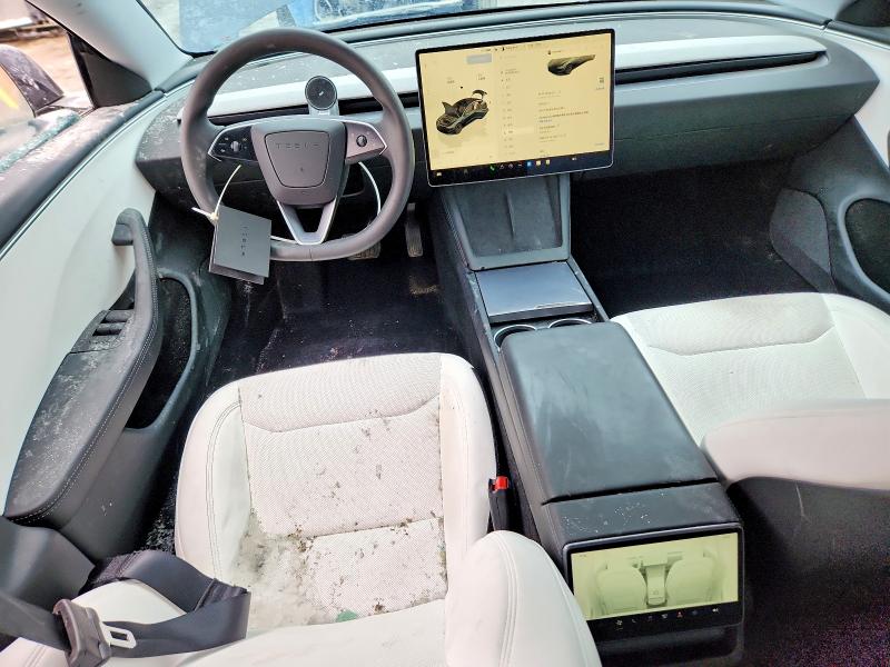 2025 Tesla Model 3 VIN 5YJ3E1EA1SF937899 COPART salvage auction — SIDE, Ca - Salvage Certificate, sold $6,400 on 2026-07-30 (photo 8)