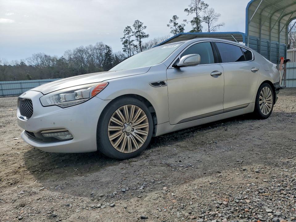 2015 Kia K900 VIN KNALU4D44F6026240 COPART salvage auction — REAR END, Ga - Cert Of Title-Salvage, sold $1,050 on 2026-07-07 (photo 1)