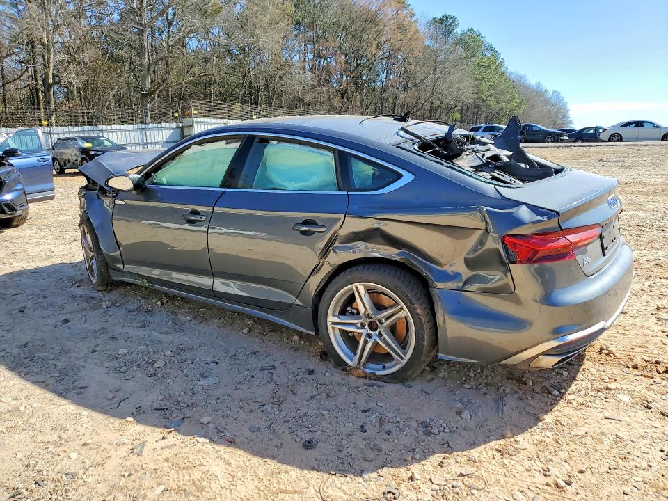 2021 Audi A5 VIN WAUDACF5XMA013063 COPART salvage auction — FRONT END, Wv - Salvage Certificate, sold $1,500 on 2026-07-10 (photo 2)