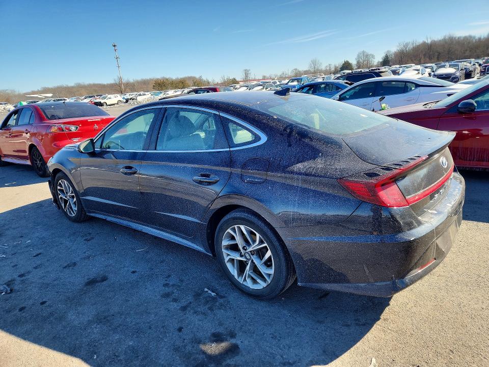 2020 Hyundai Sonata VIN 5NPEF4JA2LH004173 COPART salvage auction — FRONT END, Nj - Cert Of Title-Salvage, sold $4,100 on 2026-07-09 (photo 2)