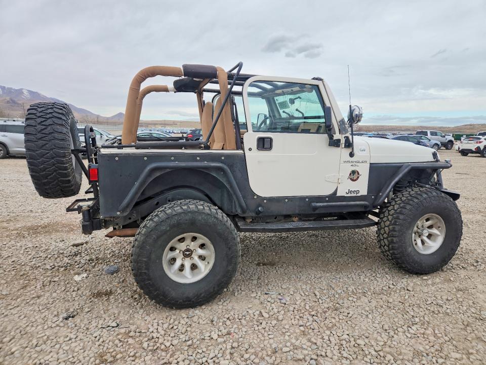2001 Jeep Wrangler / VIN 1J4FA59S71P336191 COPART salvage auction — ROLLOVER, Ut - Salvage Certificate, sold $1,100 on 2026-07-24 (photo 3)