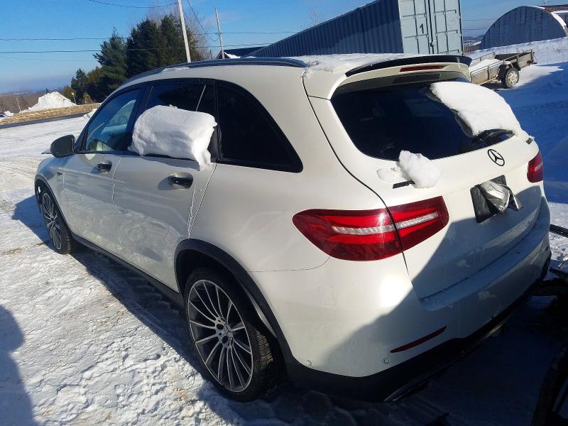 2017 Mercedes-benz Glc VIN WDC0G6EB6HF198823 COPART salvage auction — FRONT END, Qc - Gravement Accidente, sold $7,000 on 2026-07-07 (photo 2)