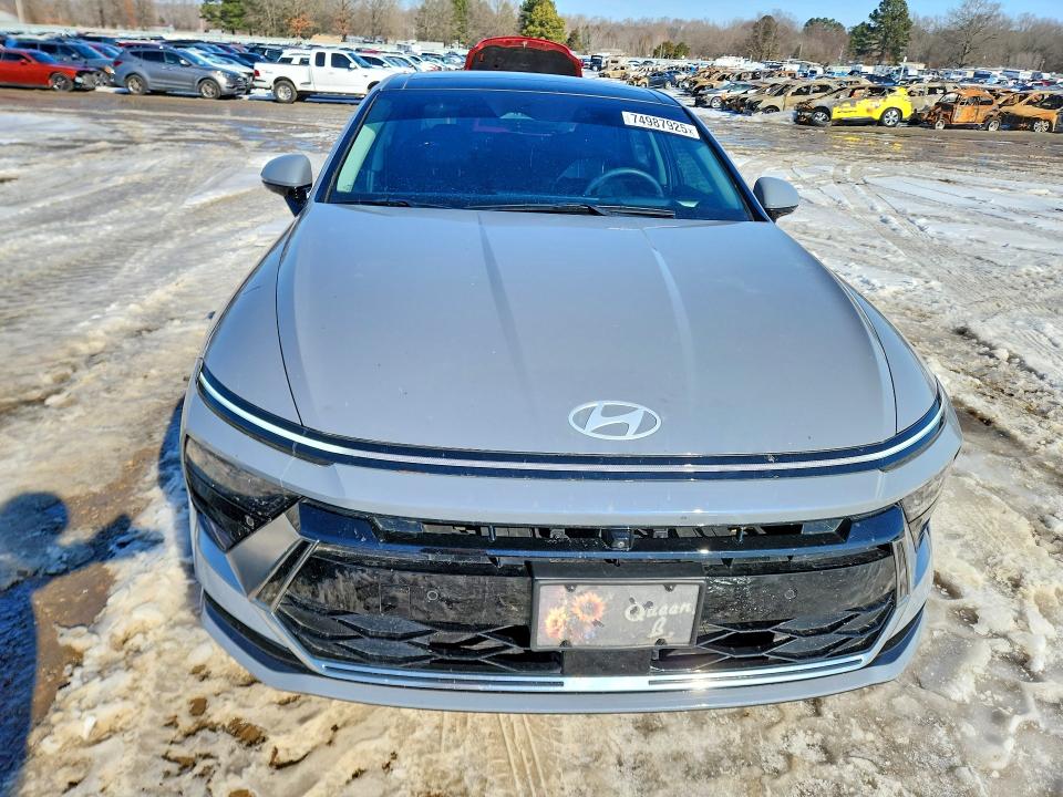 2024 Hyundai Sonata VIN KMHL54JJ1RA087021 COPART salvage auction — REAR END, Ar - Cert Of Title-Salvage, sold $13,600 on 2026-07-13 (photo 5)