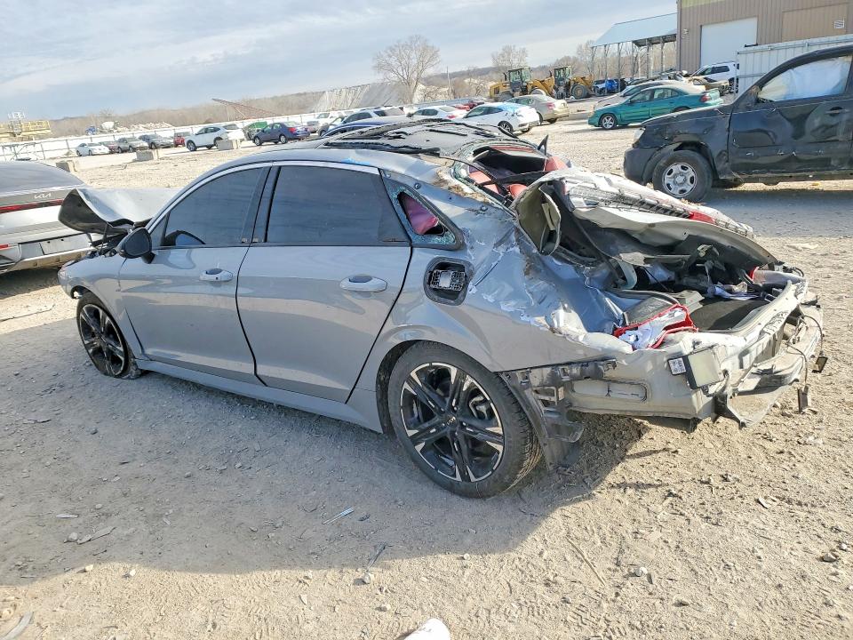 2022 Kia K5 VIN 5XXG64J21NG136213 COPART salvage auction — REAR END, Ks - Cert Of Title-Salvage, sold $100 on 2026-07-28 (photo 2)