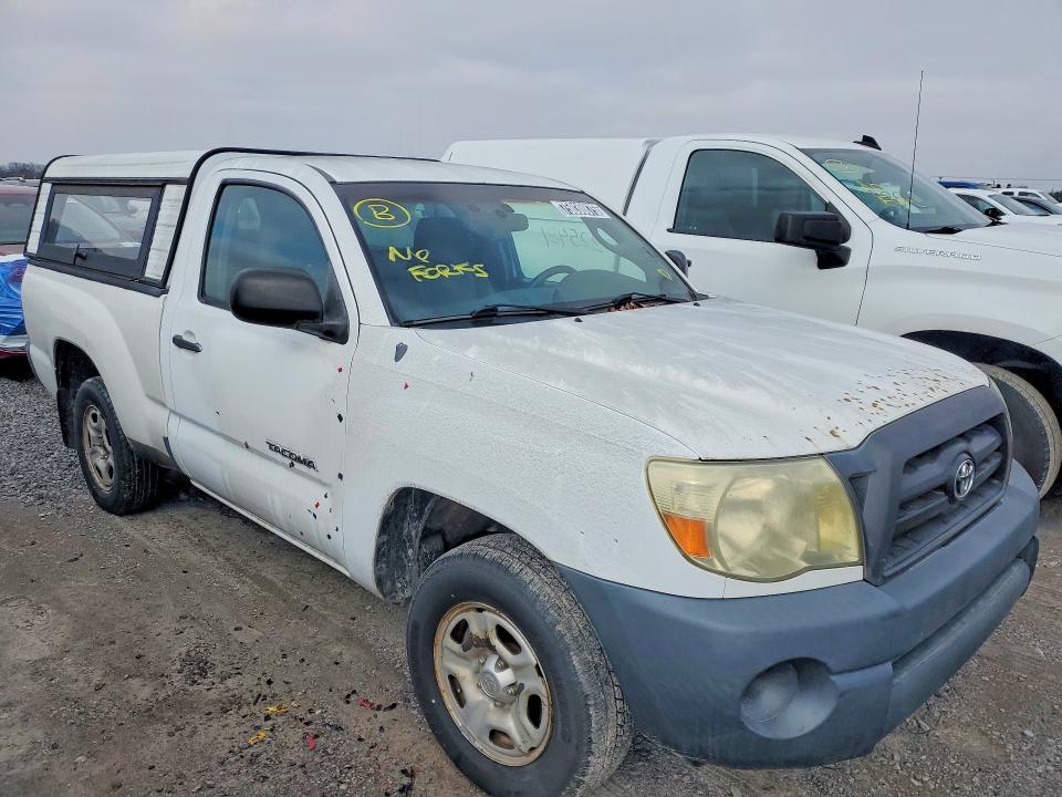 2006 Toyota Tacoma VIN 5TENX22N36Z186826 COPART salvage auction — FRONT END, Tn - Certificate Of Title, sold $2,850 on 2026-07-14 (photo 4)