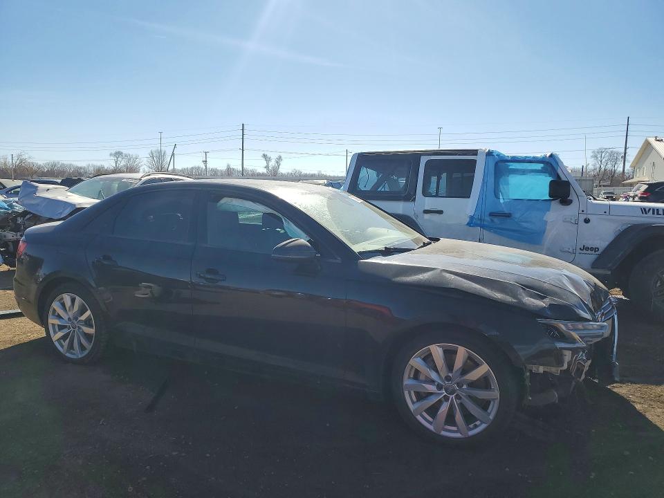 2017 Audi A4 VIN WAUANAF44HN061904 COPART salvage auction — FRONT END, Salvage Title, sold $1,500 on 2026-09-04 (photo 4)