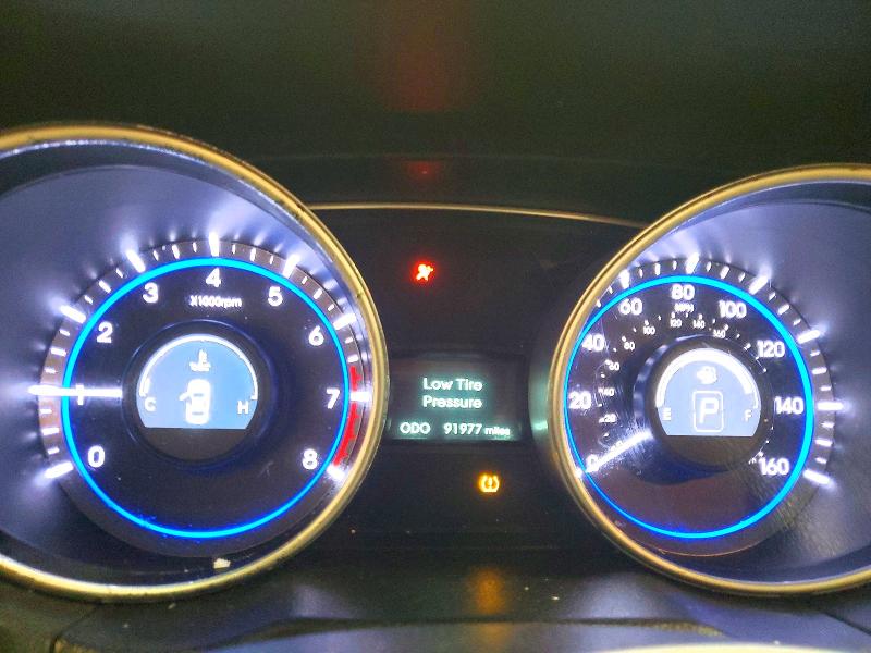 2011 Hyundai Sonata VIN 5NPEC4ABXBH208767 COPART salvage auction — FRONT END, Fl - Certificate Of Title, sold $1,550 on 2026-07-27 (photo 9)