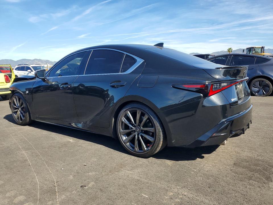 2021 Lexus Is VIN JTHGZ1B28M5044666 COPART salvage auction — FRONT END, Ca - Salvage Certificate, sold $14,400 on 2026-08-26 (photo 2)