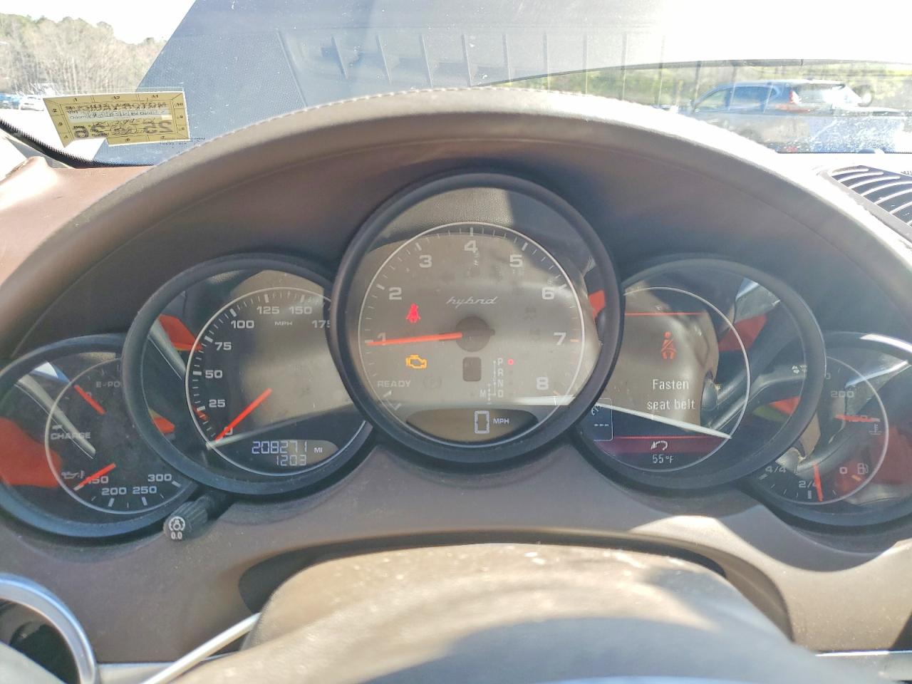 2012 Porsche Cayenne VIN WP1AE2A27CLA91108 COPART salvage auction — Minor Dent/Scratches, ME - DEALER ONLY CLEAN TITLE (P), sold $1,850 on 2026-03-27 (photo 9)
