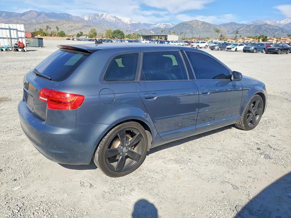 2013 Audi A3 VIN WAUMFAFM9DA033835 COPART salvage auction — MINOR DENT/SCRATCHES, Ca - Dis/Dlr/Exp Only Clean Title, sold $700 on 2026-07-29 (photo 3)