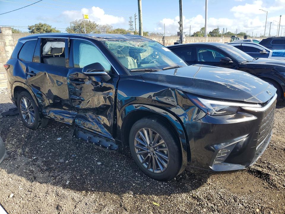 2025 Lexus Tx 350 VIN 5TDAAAA62SS013794 COPART salvage auction — SIDE, FL - CERTIFICATE OF TITLE, sold $2,600 on 2026-07-28 (photo 4)