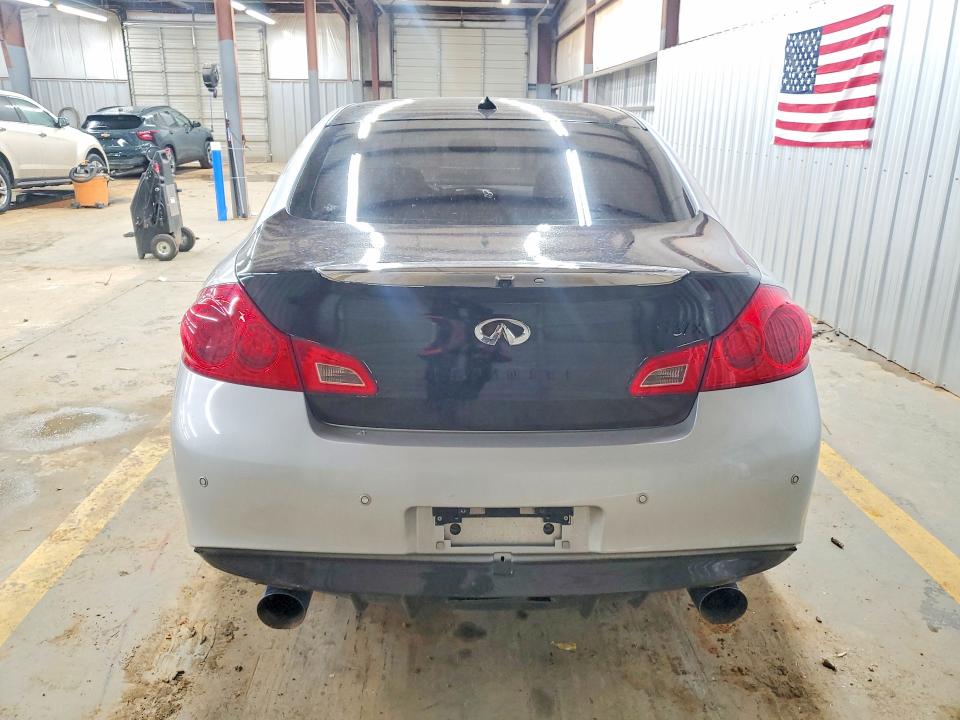 2013 Infiniti G VIN JN1CV6AR9DM754207 COPART salvage auction — FRONT END, Nc - Salvage Certificate Of Title, sold $2,300 on 2026-07-08 (photo 6)
