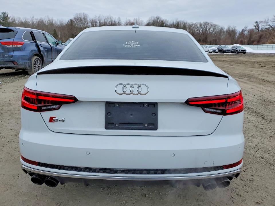 2018 Audi S4 VIN WAUC4AF44JA075939 COPART salvage auction — FRONT END, Ma - Cert Of Title-Salvage, sold $200 on 2026-07-29 (photo 6)