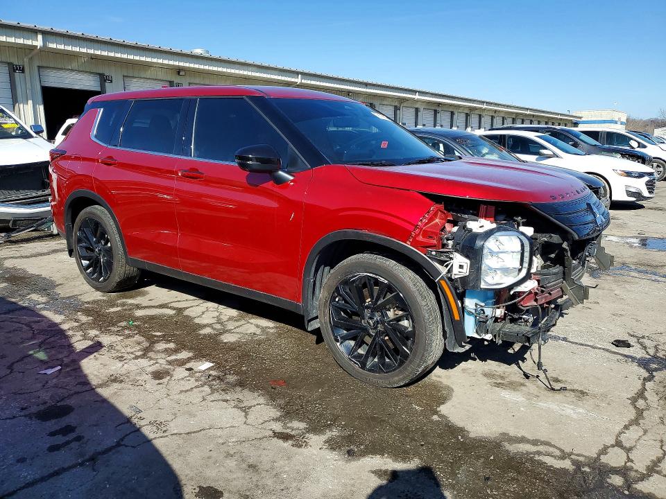 2023 Mitsubishi Outlander VIN JA4J4UA89PZ011390 COPART salvage auction — FRONT END, Id - Salvage Certificate Of Title, sold $7,000 on 2026-07-09 (photo 4)