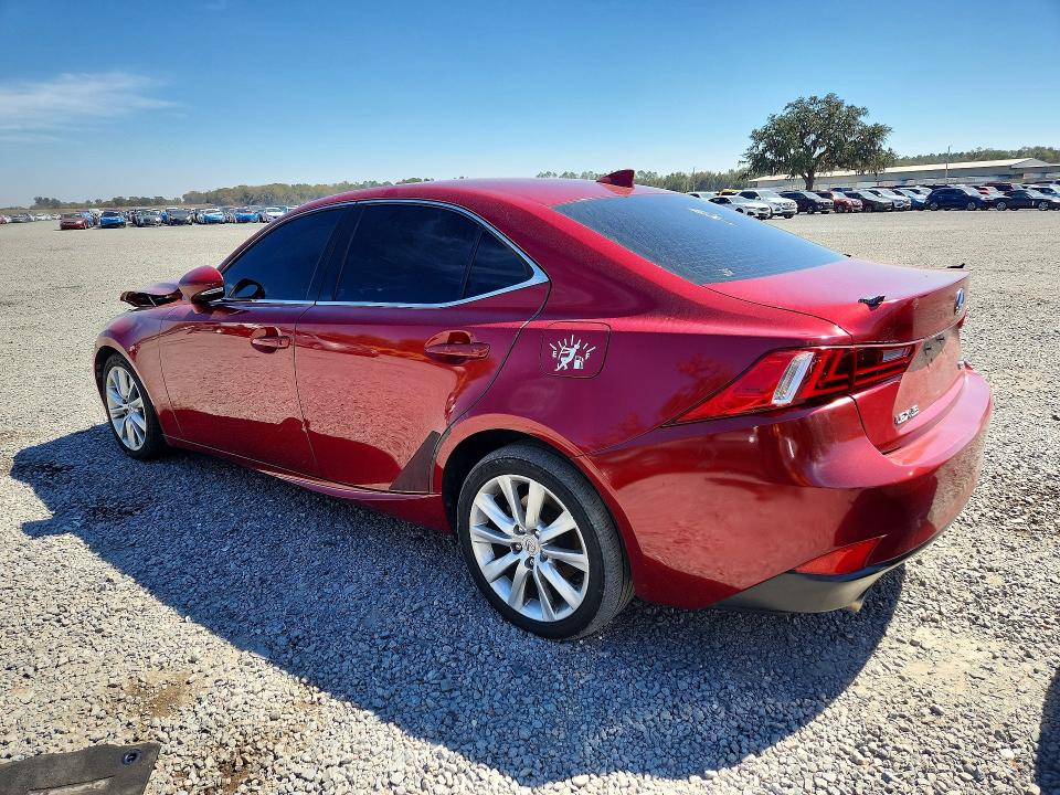 2015 Lexus Is VIN JTHBF1D27F5045536 COPART salvage auction — FRONT END, Salvage Title, sold $1,650 on 2026-07-10 (photo 2)