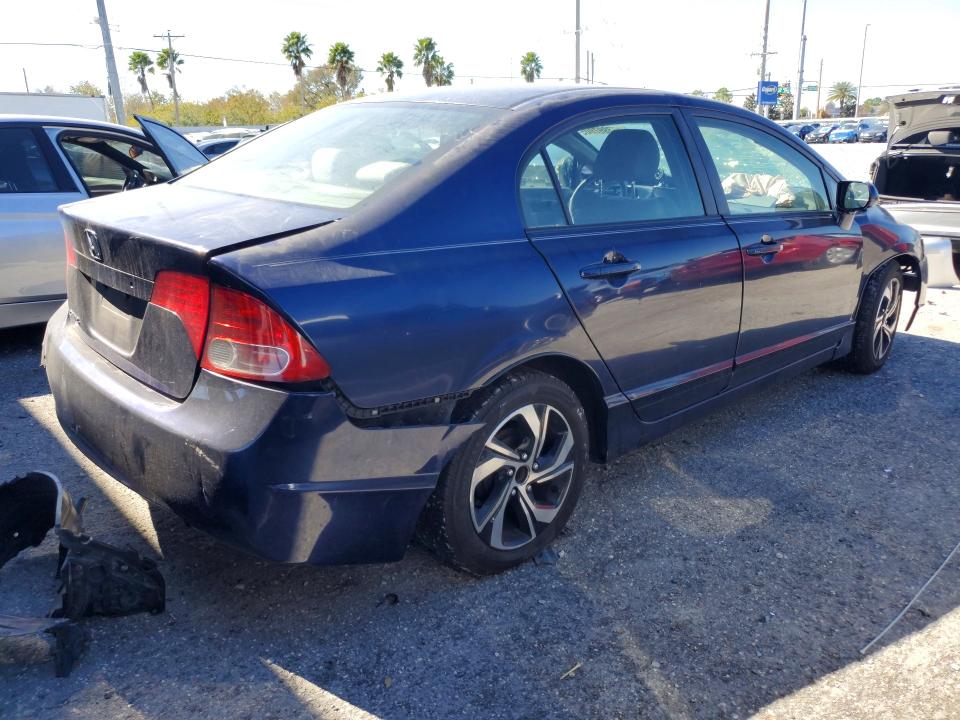 2006 Honda Civic VIN JHMFA16536S000506 COPART salvage auction — FRONT END, Fl - Cert Of Title Slvg Rebuildable, sold $350 on 2026-07-17 (photo 3)