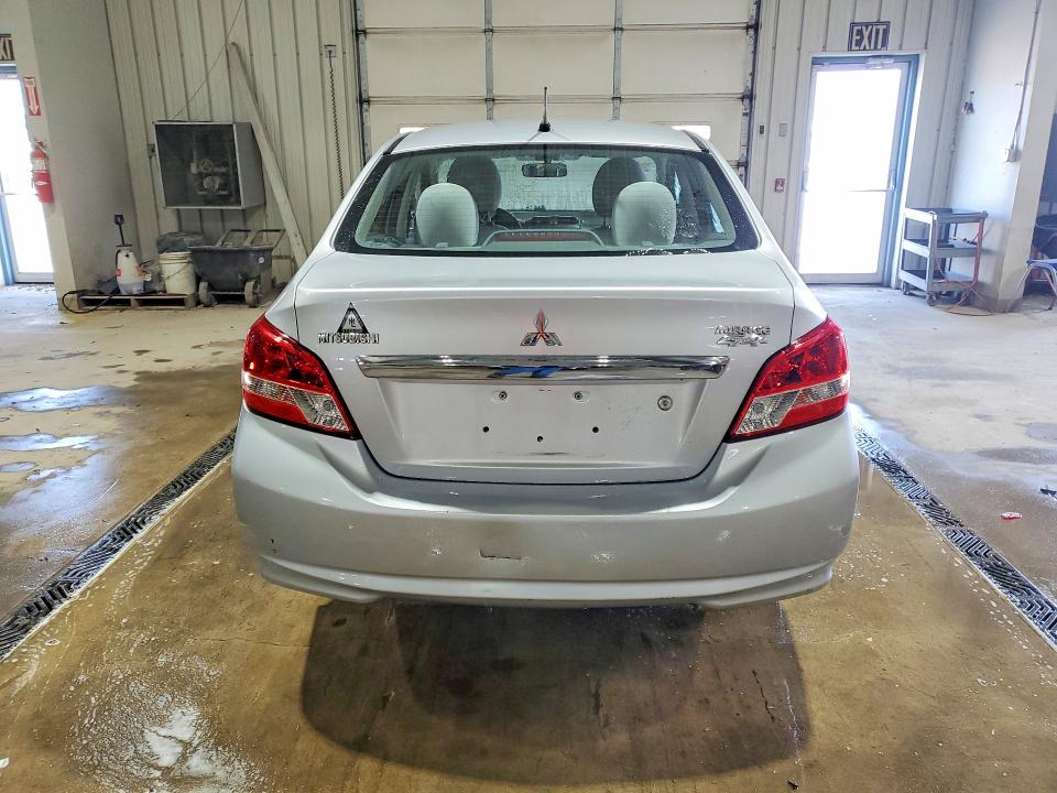 2017 Mitsubishi Mirage VIN ML32F3FJ9HHF08754 COPART salvage auction — FRONT END, Salvage Title, sold $975 on 2026-07-20 (photo 6)