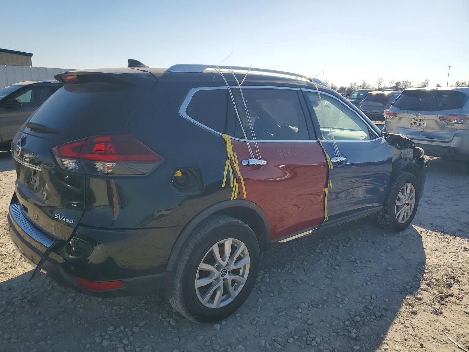 2019 Nissan Rogue VIN JN8AT2MV9KW392588 COPART salvage auction — SIDE, Tx - Salvage Vehicle Title, sold $3,500 on 2026-07-10 (photo 3)