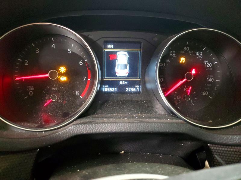 2019 Volkswagen Passat VIN 1VWMA7A36KC001099 COPART salvage auction — FRONT END, Wv - Salvage Certificate, sold $2,300 on 2026-07-09 (photo 9)