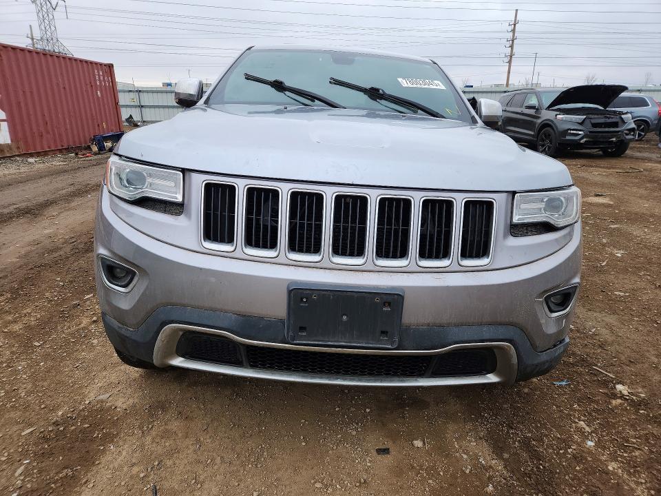 2015 Jeep Grand cherokee VIN 1C4RJFBG4FC205507 COPART salvage auction — FRONT END, Il - Salvage Certificate, sold $2,300 on 2026-07-09 (photo 5)