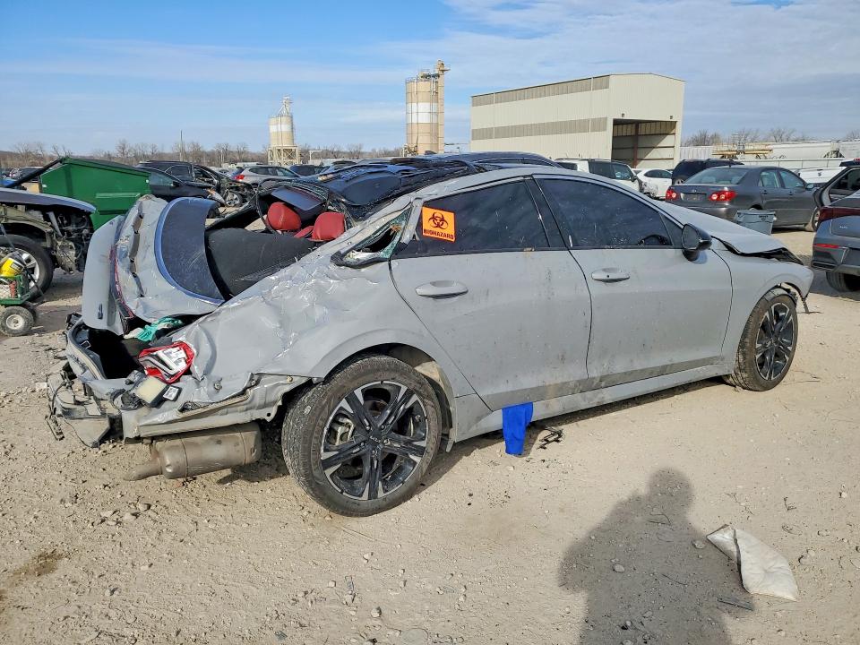 2022 Kia K5 VIN 5XXG64J21NG136213 COPART salvage auction — REAR END, Ks - Cert Of Title-Salvage, sold $100 on 2026-07-28 (photo 3)