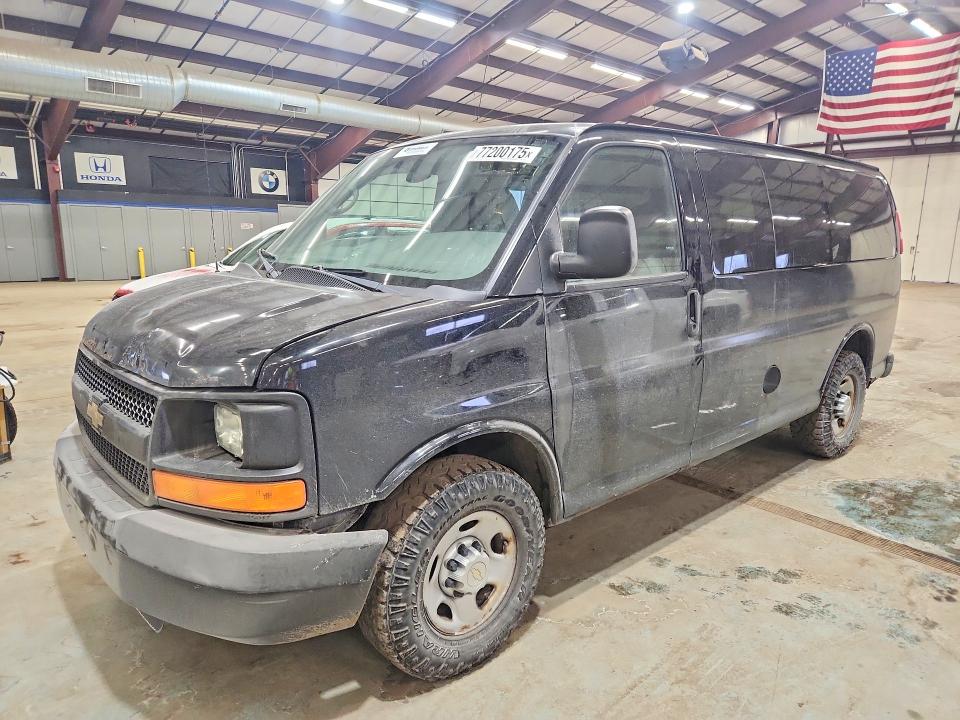 2013 Chevrolet Express 2500 VIN 1GAWGPFA8D1175829 COPART salvage auction — MINOR DENT/SCRATCHES, VA - CERTIFICATE OF TITLE, sold $3,350 on 2026-07-09 (photo 1)
