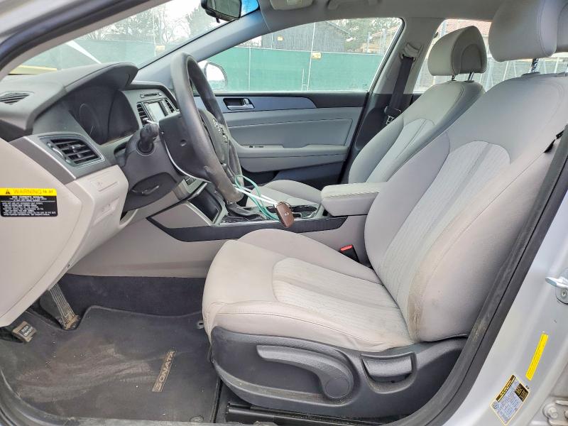 2016 Hyundai Sonata hybrid VIN KMHE24L12GA019970 COPART salvage auction — HAIL, Co - Bill Of Sale-Parts Only, sold $525 on 2026-07-28 (photo 7)