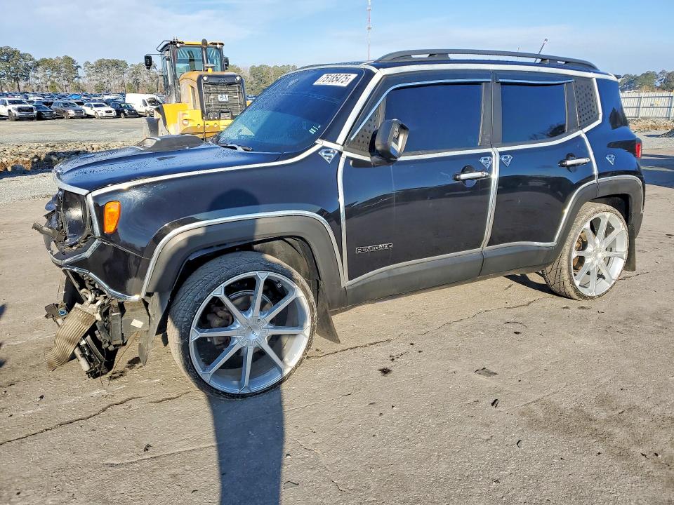 2017 Jeep Renegade VIN ZACCJBAB4HPF21301 COPART salvage auction — FRONT END, Nc - Salvage Certificate Of Title, sold $1,150 on 2026-07-09 (photo 1)