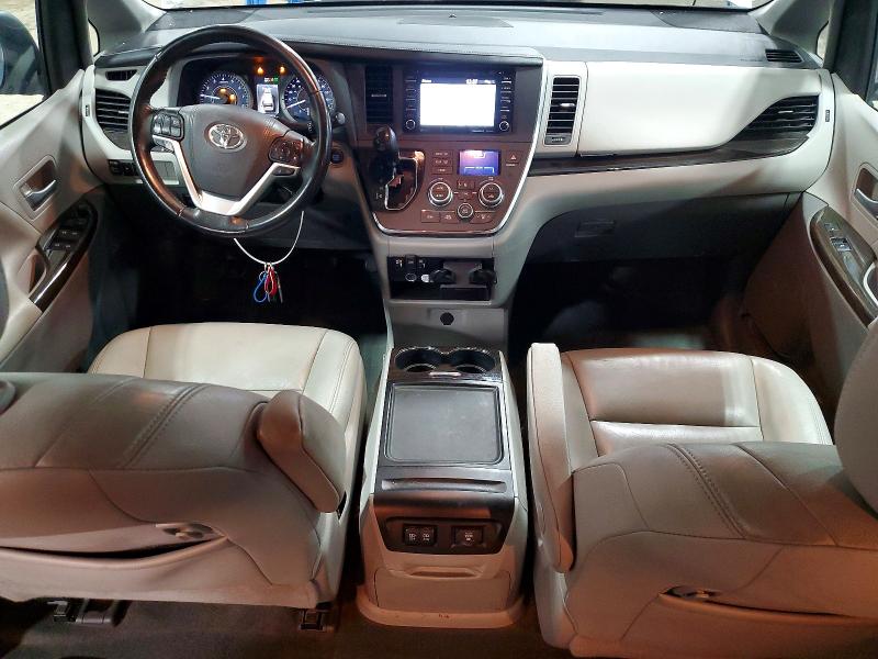 2018 Toyota Sienna VIN 5TDDZ3DC0JS203837 COPART salvage auction — REAR END, MN - CERT OF TITLE-SALVAGE, sold $4,300 on 2026-07-28 (photo 8)