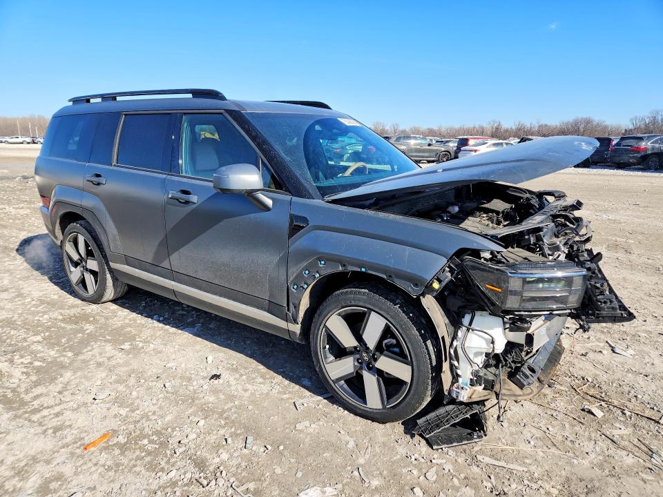 2025 Hyundai Santa fe VIN 5NMP4DGL2SH093598 COPART salvage auction — FRONT END, IL - SALVAGE CERTIFICATE, sold $9,200 on 2026-07-09 (photo 4)