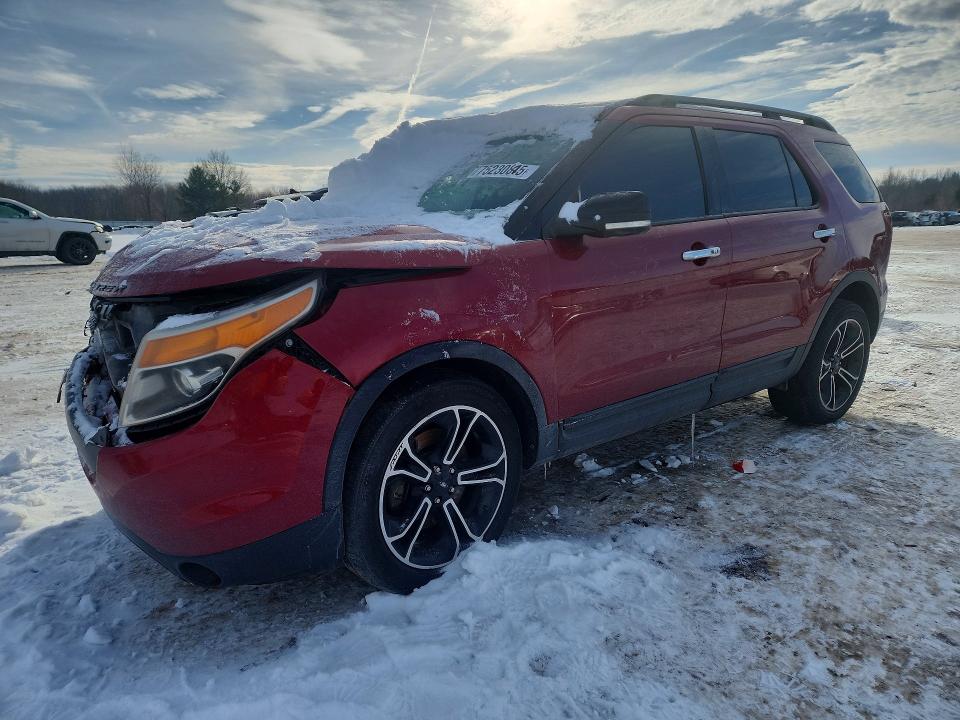 2014 Ford Explorer sport trac VIN 1FM5K8GT0EGC33806 — COPART salvage auction photo