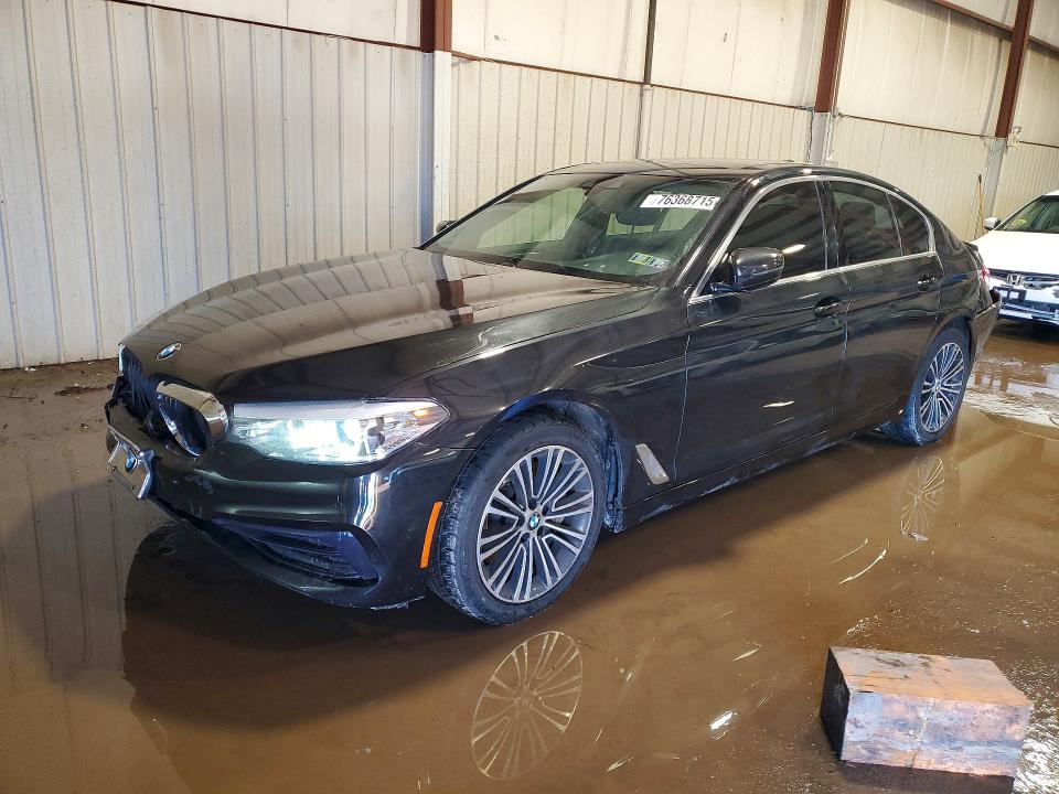 2019 BMW 5er VIN WBAJA7C52KG909740 COPART salvage auction — FRONT END, Pa - Certificate Of Salvage, sold $4,500 on 2026-07-28 (photo 1)