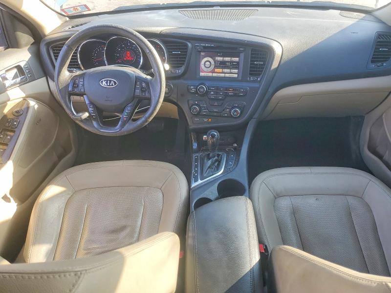 2011 Kia Optima VIN KNAGN4A77B5172113 COPART salvage auction — REAR END, Nj - Cert Of Title-Salvage, sold $875 on 2026-07-09 (photo 8)